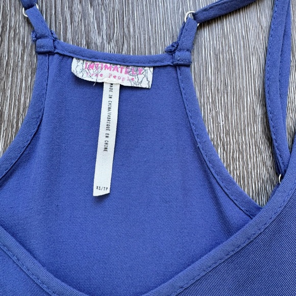 Free People Intimately FP Boho Handkerchief Hem Dress XS Fringe Festival Flares - Picture 2 of 6